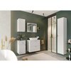 Distinct Kitchen And Bath bathroom cabinet, 63 " Height, 11.8 " Width ARIAW30SLWHITE